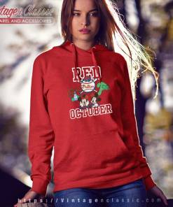 Mickey Disney Red October Phillies Hoodie