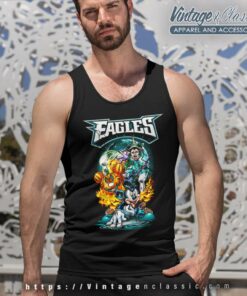 Mickey Eagles Halloween Shirt Philadelphia Eagles Tank Top Racerback