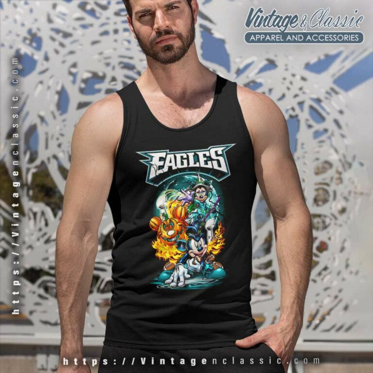 Mickey Eagles Halloween Shirt Philadelphia Eagles Tank Top Racerback Mickey Eagles Halloween Shirt Philadelphia Eagles Tank Top Racerback