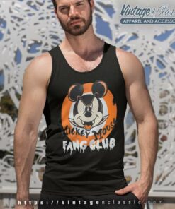 Mickey Fang Club Vintage Halloween Tank Top Racerback 1