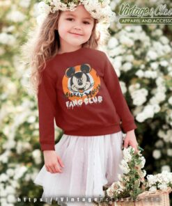 Mickey Fang Club Vintage Halloween kids Sweetshirt 1