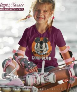 Mickey Fang Club Vintage Halloween kids Vneck 1