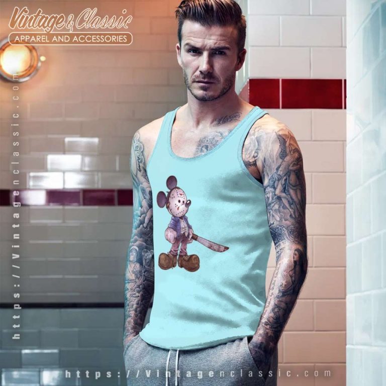 Mickey Friday The 13th Tank Top Racerback Mickey Friday The 13th Tank Top Racerback