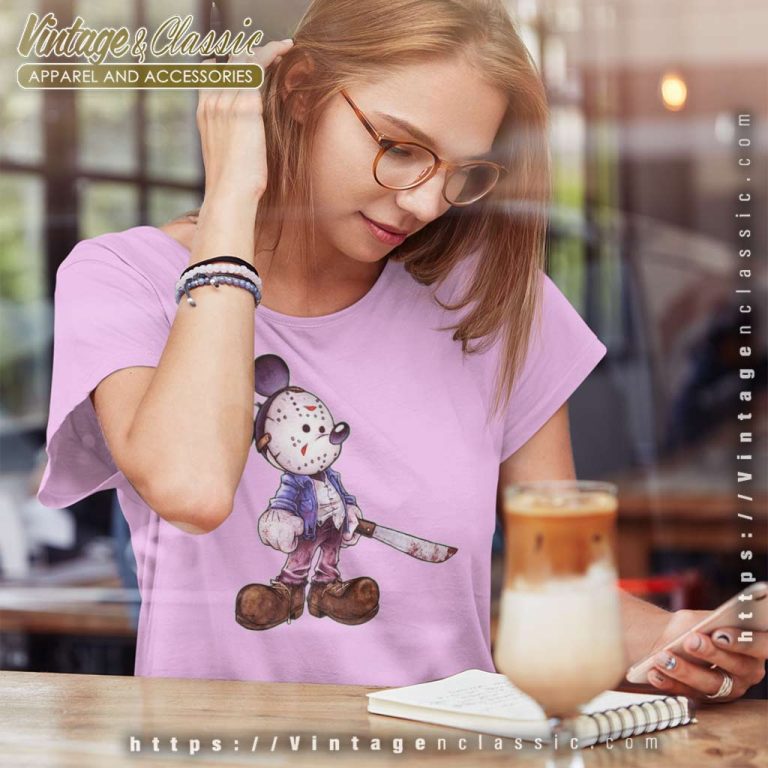 Mickey Friday The 13th Women TShirt Mickey Friday The 13th Women TShirt