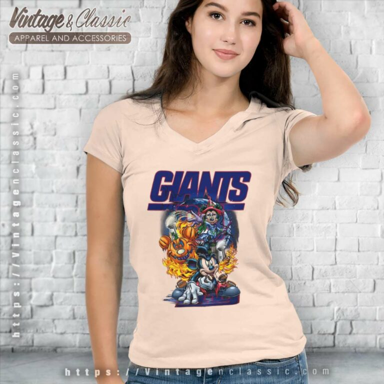 Mickey Giant Halloween Shirt Vince Lombardi Trophy New York Giants V Neck TShirt Mickey Giant Halloween Shirt Vince Lombardi Trophy New York Giants V Neck TShirt