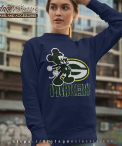 Mickey Green Bay Packers Football Sweatshirt