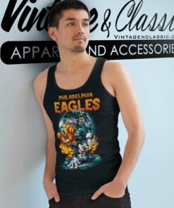 Mickey Halloween Eagles Shirt Eagles Super Bowl 4 Mickey Halloween Eagles Shirt Eagles Super Bowl Tank Top Racerback