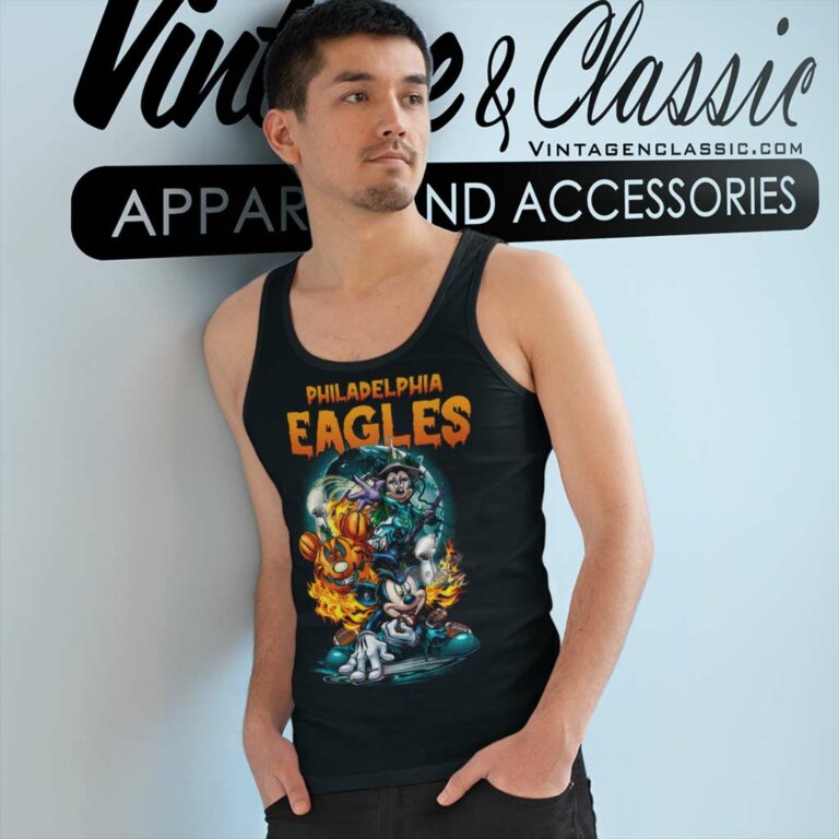 Mickey Halloween Eagles Shirt Eagles Super Bowl Tank Top Racerback Mickey Halloween Eagles Shirt Eagles Super Bowl Tank Top Racerback