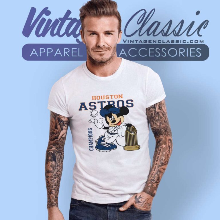 Mickey Houston Astros World Champions T Shirt Mickey Houston Astros World Champions T Shirt