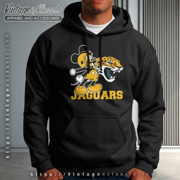 Mickey Jacksonville Jaguars Football Team Hoodie Mickey Jacksonville Jaguars Football Team Hoodie