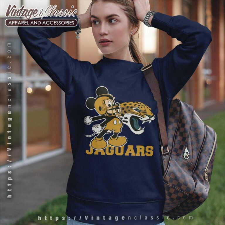 Mickey Jacksonville Jaguars Football Team Sweatshirt Mickey Jacksonville Jaguars Football Team Sweatshirt