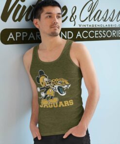Mickey Jacksonville Jaguars Football Team Tank Top Racerback