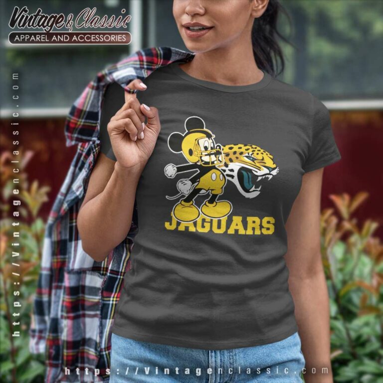 Mickey Jacksonville Jaguars Football Team Women TShirt Mickey Jacksonville Jaguars Football Team Women TShirt