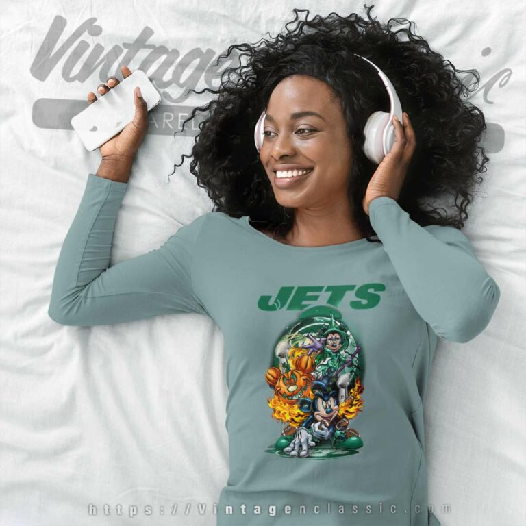 Mickey Jets Halloween Shirt Vince Lombardi Trophy New York Jets Long Sleeve Tee Mickey Jets Halloween Shirt Vince Lombardi Trophy New York Jets Long Sleeve Tee