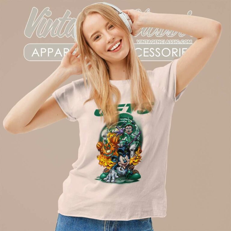 Mickey Jets Halloween Shirt Vince Lombardi Trophy New York Jets Women TShirt Mickey Jets Halloween Shirt Vince Lombardi Trophy New York Jets Women TShirt