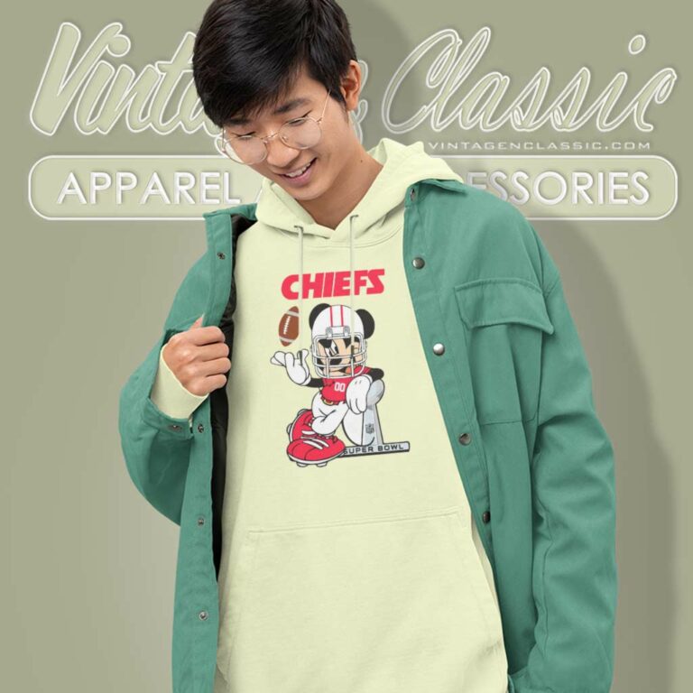 Mickey Kansas City Chiefs Super Bowl Hoodie 1 Mickey Kansas City Chiefs Super Bowl Hoodie 1
