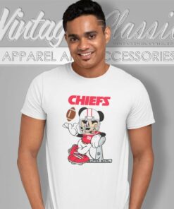 Mickey Kansas City Chiefs Super Bowl T Shirt 1