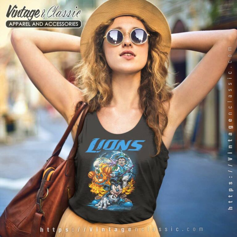 Mickey Lions Halloween Shirt Vince Lombardi Trophy Detroit Lions Tank Top Racerback Mickey Lions Halloween Shirt Vince Lombardi Trophy Detroit Lions Tank Top Racerback