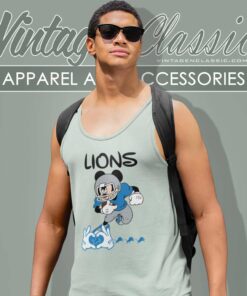 Mickey Love Detroit Lions Nfl Tank Top Racerback
