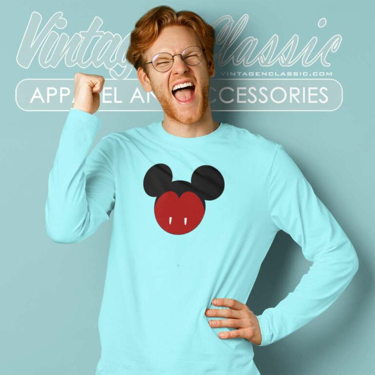 Mickey Magical Halloween Vampire Long Sleeve Tee Mickey Magical Halloween Vampire Long Sleeve Tee