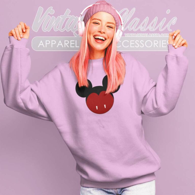 Mickey Magical Halloween Vampire Sweatshirt Mickey Magical Halloween Vampire Sweatshirt