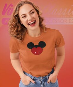 Mickey Magical Halloween Vampire Women TShirt