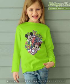 Mickey Minne America Red White Blue kids Longsleeves