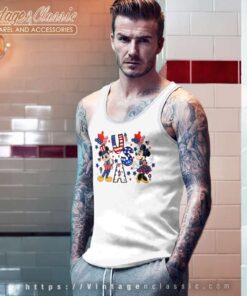Mickey Minnie Party in the USA 4th of July Shirt 5 Mickey Minnie Party In The Usa 4th Of July Tank Top Racerback