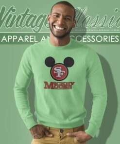 Mickey Mouse 49ers Shirt Gift For Fans Sweatshirt