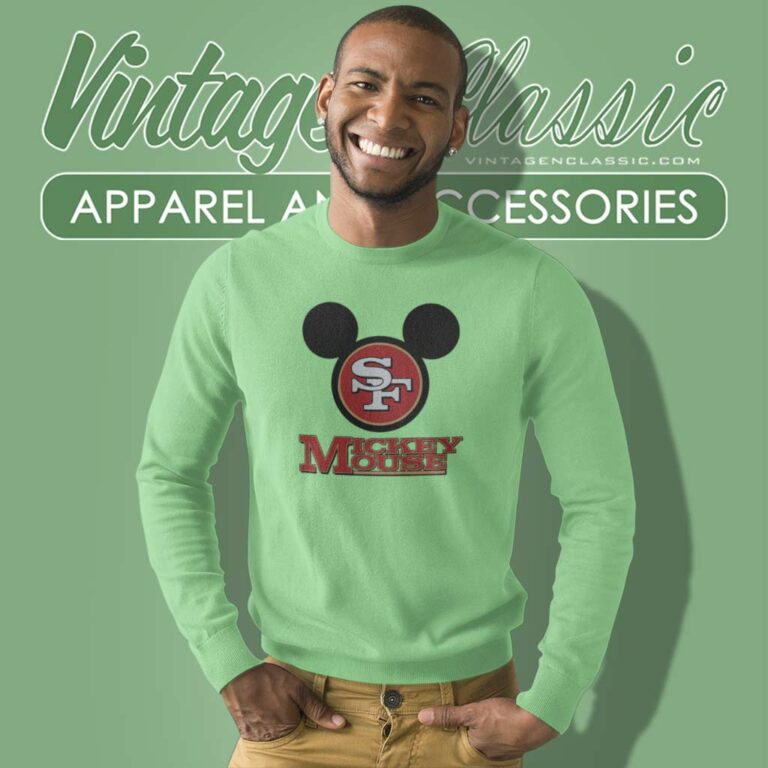 Mickey Mouse 49ers Shirt Gift For Fans Sweatshirt Mickey Mouse 49ers Shirt Gift For Fans Sweatshirt