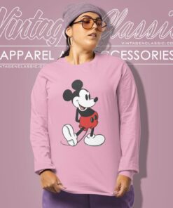 Mickey Mouse Cartoon Long Sleeve Tee