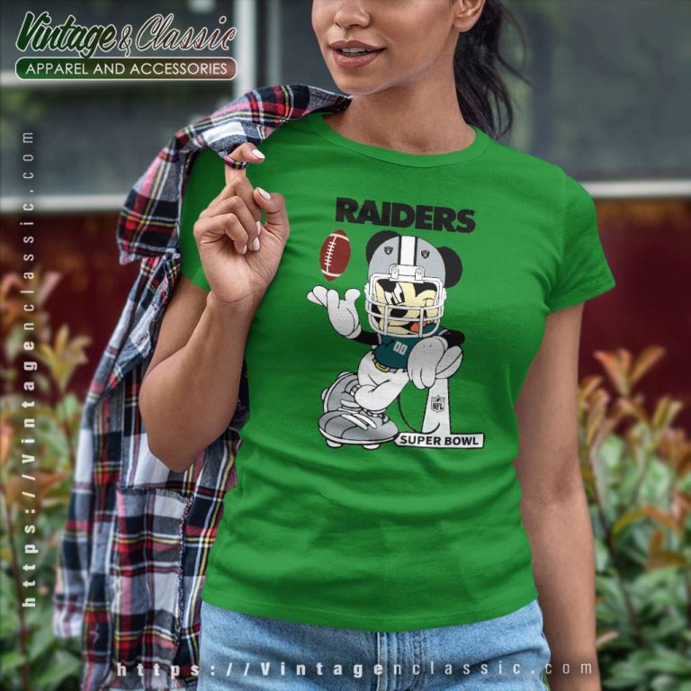 Mickey Mouse Las Vegas Raiders Super Bowl Women TShirt Mickey Mouse Las Vegas Raiders Super Bowl Women TShirt