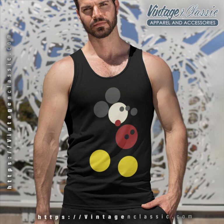 Mickey Mouse Damien Hirst Tank Top Racerback Mickey Mouse Damien Hirst Tank Top Racerback