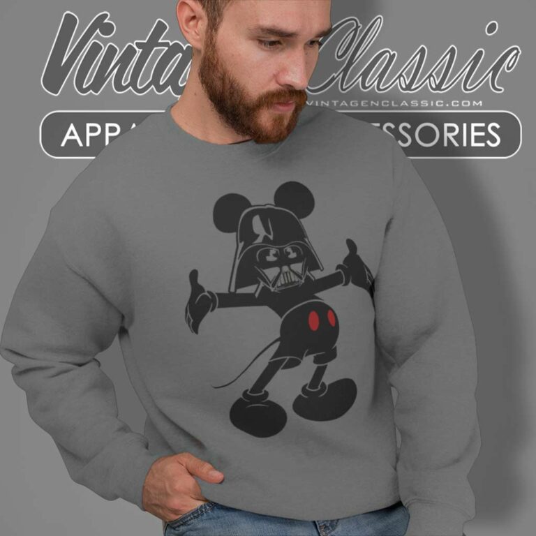 Mickey Mouse Darth Vader Sweatshirt Mickey Mouse Darth Vader Sweatshirt