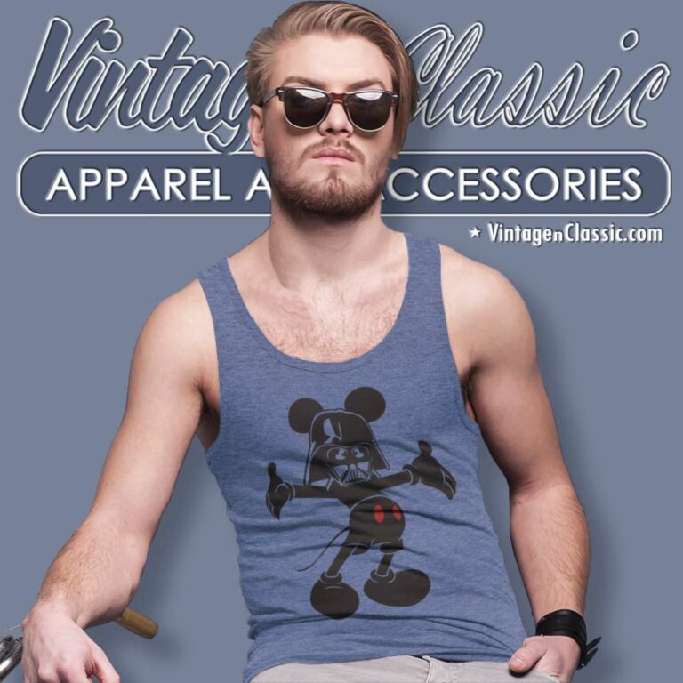 Mickey Mouse Darth Vader Tank Top Racerback Mickey Mouse Darth Vader Tank Top Racerback