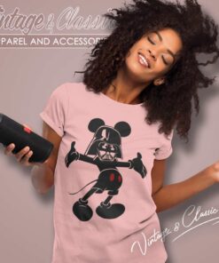 Mickey Mouse Darth Vader Women TShirt