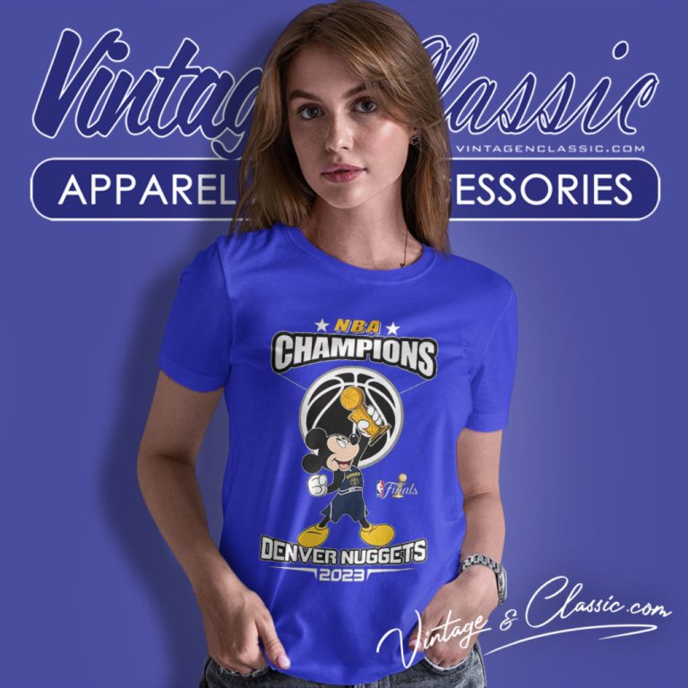 Mickey Mouse Denver Nuggets Nba Champions 2023 Women T Shirt Mickey Mouse Denver Nuggets Nba Champions 2023 Women T Shirt