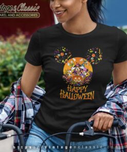 Mickey Mouse Disney Halloween Women TShirt