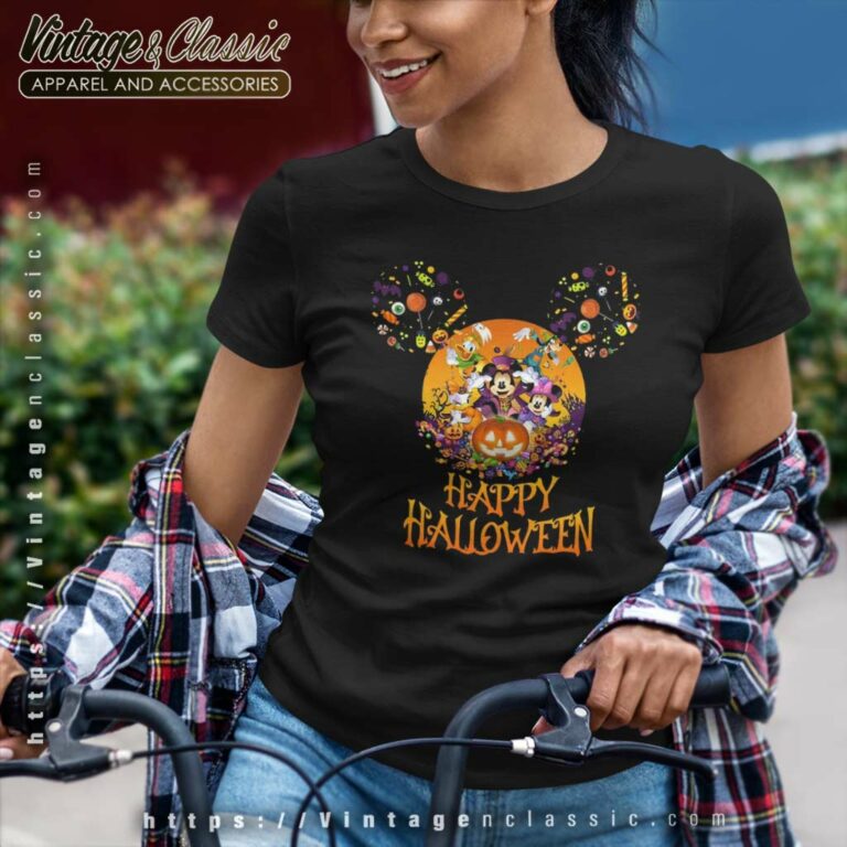 Mickey Mouse Disney Halloween Women TShirt Mickey Mouse Disney Halloween Women TShirt