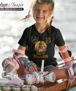 Mickey Mouse Disney Halloween kids Vneck