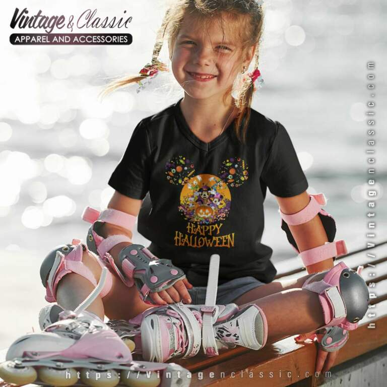 Mickey Mouse Disney Halloween kids Vneck Mickey Mouse Disney Halloween kids Vneck