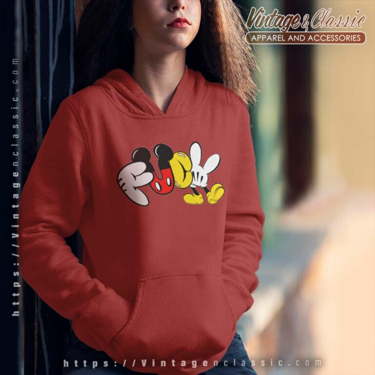Mickey Mouse Fuck Logo Shirt Hoodie Mickey Mouse Fuck Logo Shirt Hoodie