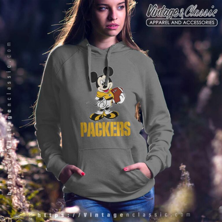 Mickey Mouse Green Bay Packers Hoodie Mickey Mouse Green Bay Packers Hoodie