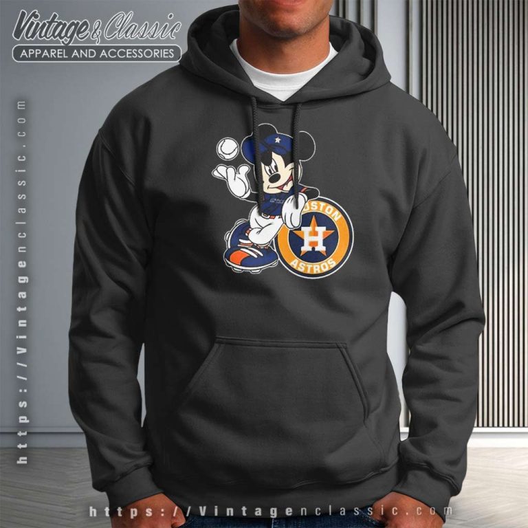 Mickey Mouse Houston Astros Baseball Hoodie Mickey Mouse Houston Astros Baseball Hoodie