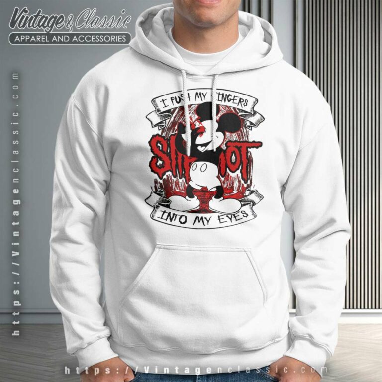 Mickey Mouse I Push My Fingers Hoodie Mickey Mouse I Push My Fingers Hoodie