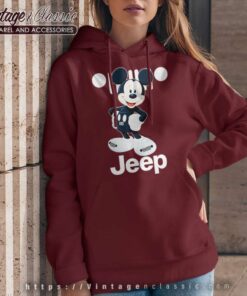 Jeep Mickey Mouse Disney Hoodie