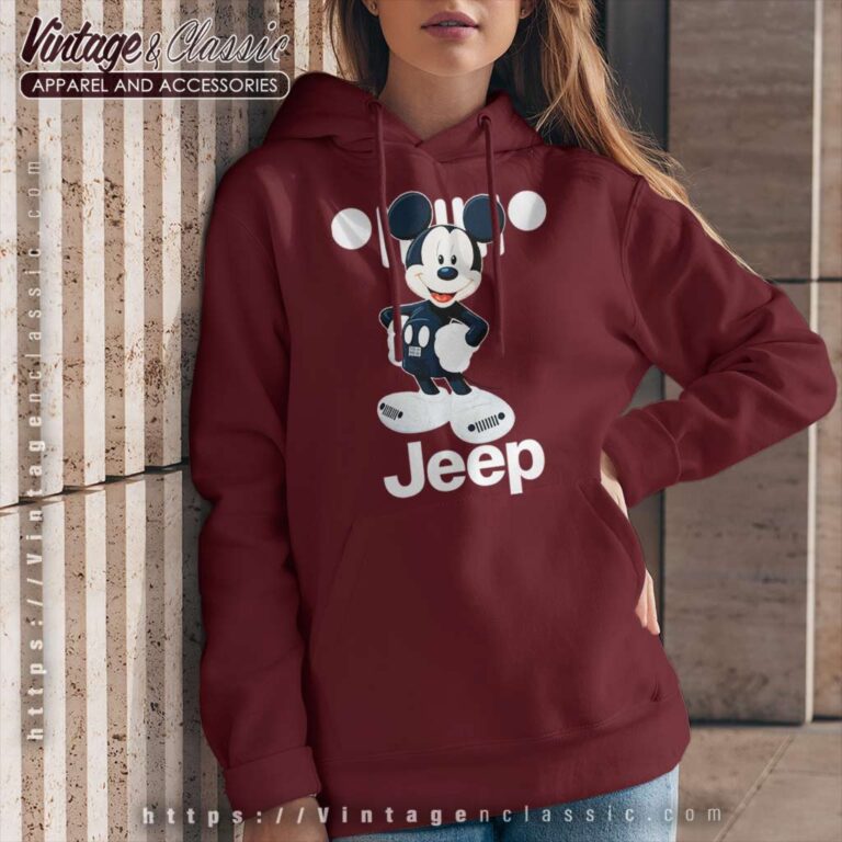 Jeep Mickey Mouse Disney Hoodie Jeep Mickey Mouse Disney Hoodie