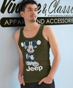 Jeep Mickey Mouse Disney Tank Top Racerback