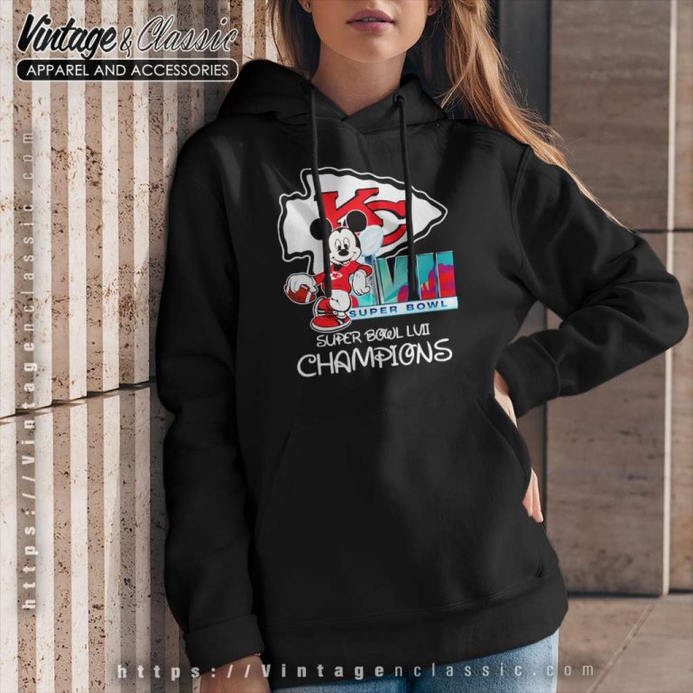 Mickey Mouse Kansas City Chiefs Super Bowl Champions 2023 Hoodie Mickey Mouse Kansas City Chiefs Super Bowl Champions 2023 Hoodie