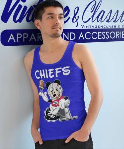 Mickey Mouse Kansas City Chiefs Tank Top Racerback